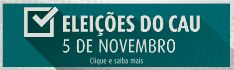 Dia 5 de novembro arquitetos elegerão novos conselheiros